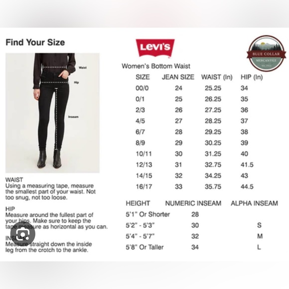 Levi Strauss Signature Womens Modern Boot Cut Jeans Size 14 - Picture 10 of 10